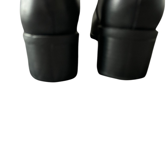 Steve Madden black faux leather over the knee boots SZ 7 - Picture 5 of 5